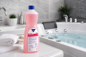 PRESTICID - Płyn do czyszczenia kabin prysznicowych jacuzzi